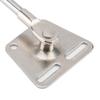 Fixing Plate Iron Head Gas Spring Support Silver Shock Strut Sturdy Cabinet Door Hinge  RV