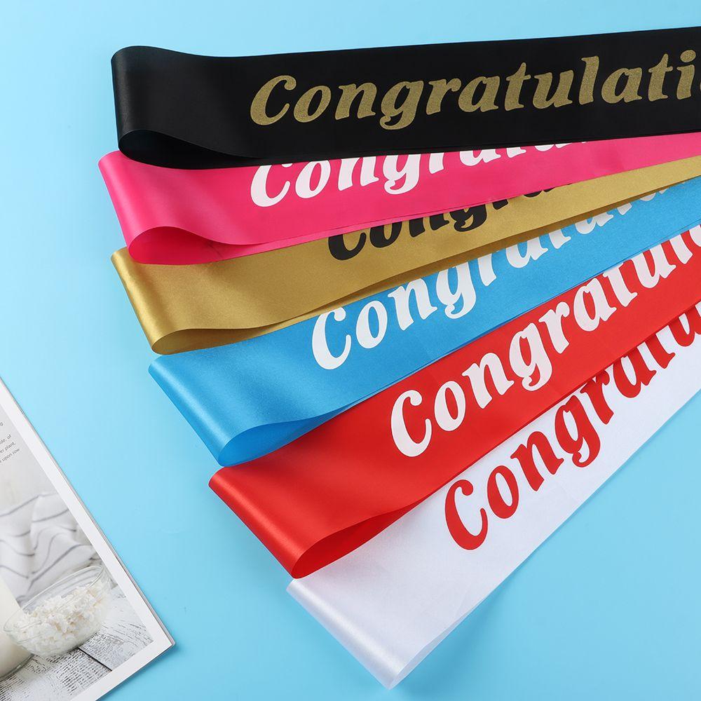 Модный фестиваль Выпускной вечер Аксессуар Плечевой ремень Пояс Украшение Поздравление Пояс