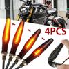 4Pcs Universal Signal Indicators Lights Motorcycle Signal Lamp  Motorcycle Equipment