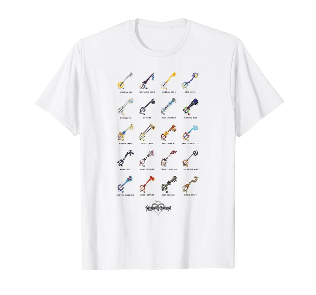 Disney Kingdom Hearts Keyblade Personalized T-Shirt