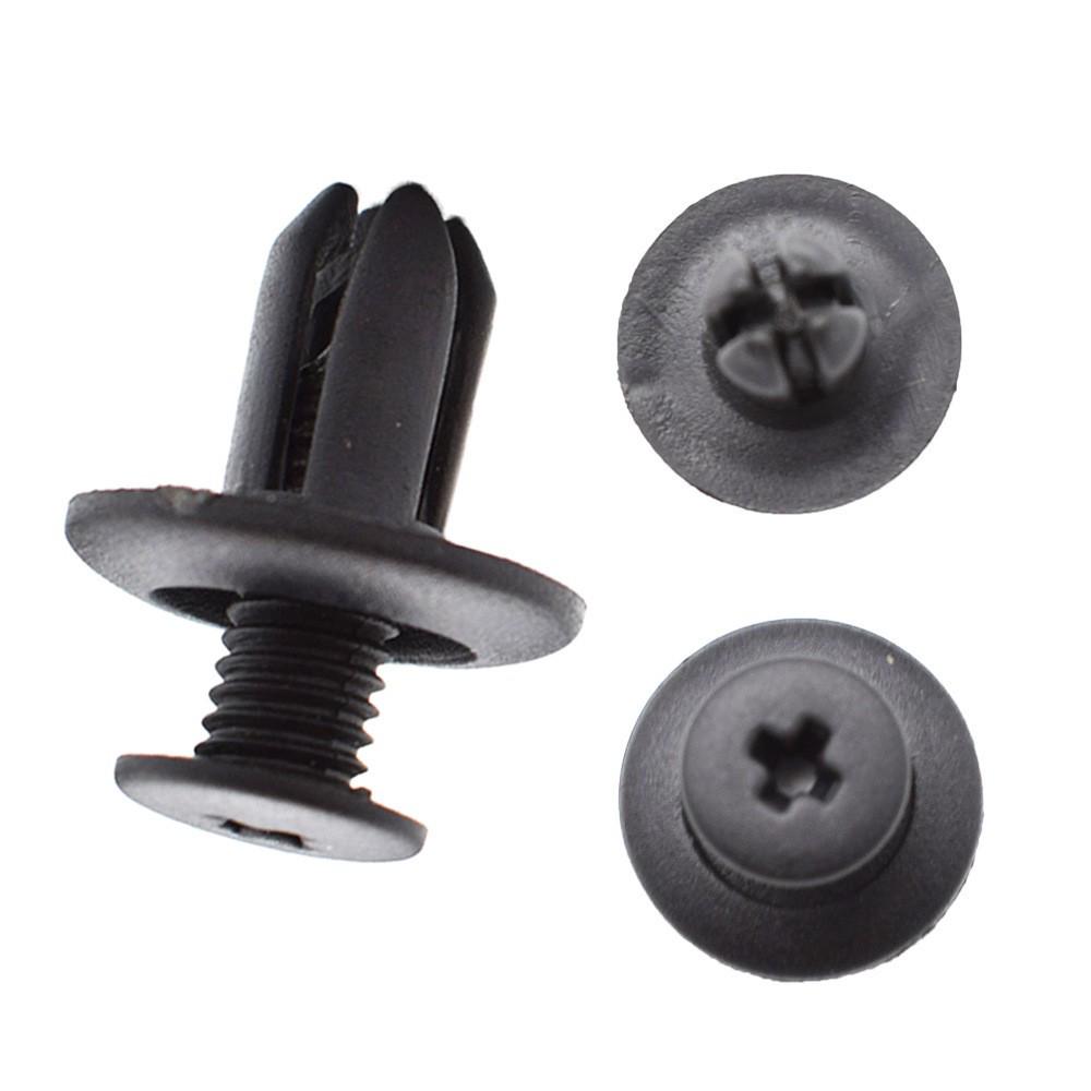 Hyundai Kia 8mm Plastic Screw-Mudguard Fasteners Clips for ix25/ix35
