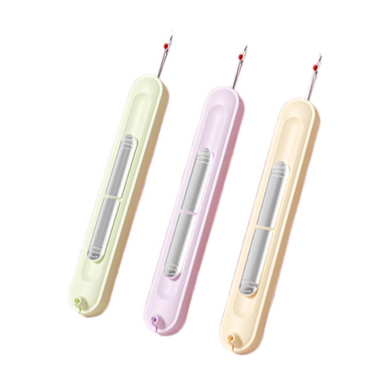 2 в 1 Нитевдеватель Вспарыватель швов,Автоматический нитевдеватель,Мини ручной нитевдеватель для швейной машины