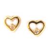 Les Trésors De Lily [L4658] - Gold Plated 'Love' Earrings - 6 Mm