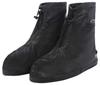 NYANDELMO Waterproof Rain Shoe Covers, Black, Size 4XL, Rain, Snow, Mud Protection, Unisex, ND-0118-R10-BK4XL