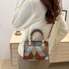 New Women's Design Sense Small Square Bag Fashion Trend High Quality Single Shoulder Crossbody Bag Patchwrok Handbag KTY