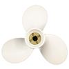 Boat Propeller 9x7 1/2 Fit for Yamaha Outboard 8HP Pin Drive 3 Blades Aluminum OEM NO: 655-45943-00-EL 9x7.5