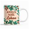 Mug - Noël Lohan Beige - Front/Back Print - Dishwasher Safe - Capacity 325 Ml