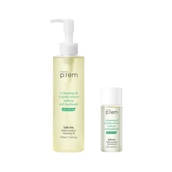 makeprem Safe Me Relief Увлажняющее очищающее масло, специальное (210мл+20мл)