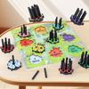 Montessori Digital Enlightenment Wooden Ladybug Stick Counting Stick Pairing Puzzle Children's Early Education Quantity Cognitive Toys