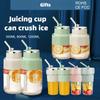 Portable Juicer Blender,  Portable Juicing Cup, Small Travel Blender for Shakes and Smoothies