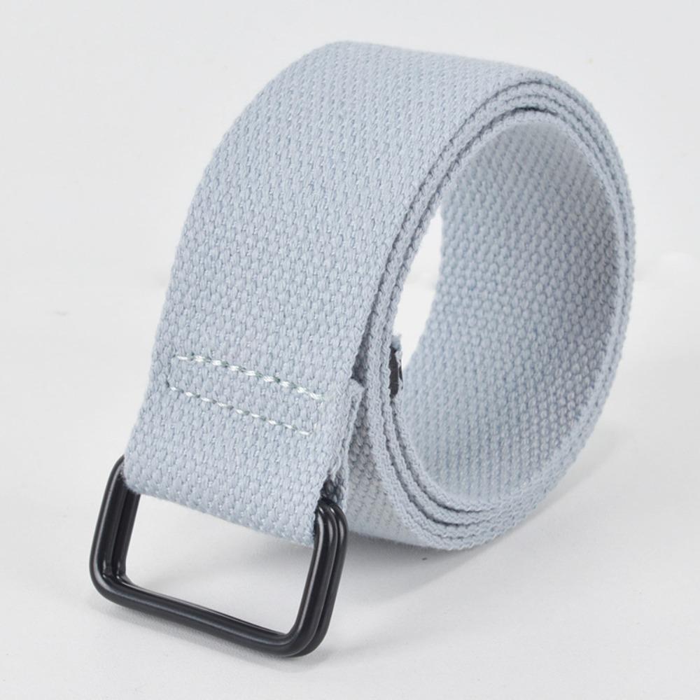 Free Punch Pants Belt Cotton Canvas Best Canvas Belts Casual Canvas Belt Men's