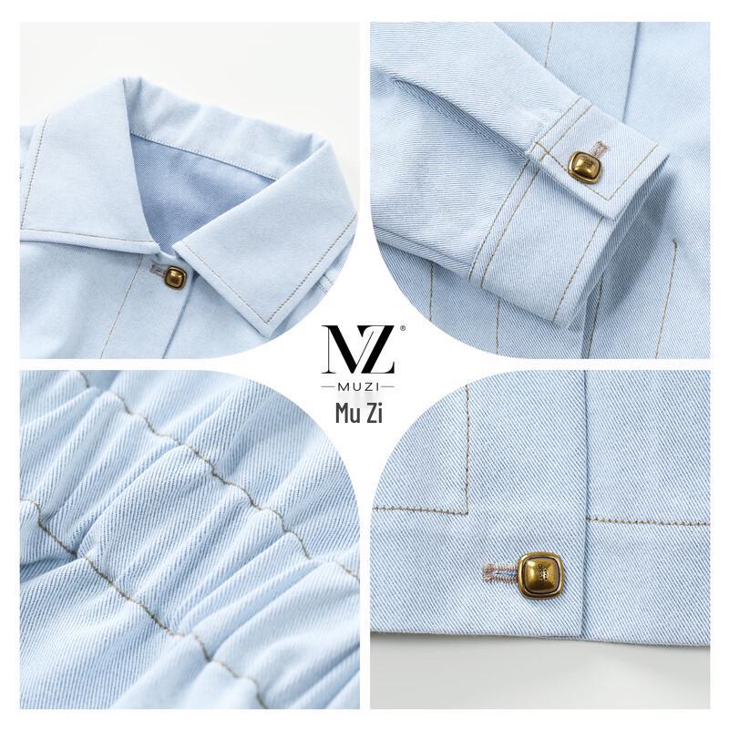 Женская повседневная джинсовая куртка