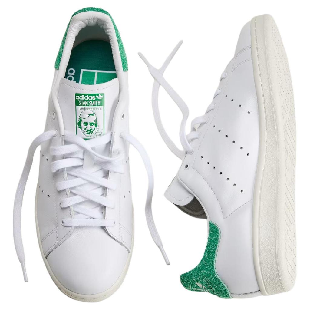 adidas Оригинальные Stan Smith 80-х Кожаные Удобные Универсальные Низкие Кроссовки Мужские Кроссовки Белые LA6409