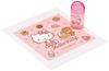 Набор влажных полотенец Skater с чехлом, влажное полотенце Hello Kitty, сладости, сделано в Японии, 32 x 30,5 см OA5AG-A