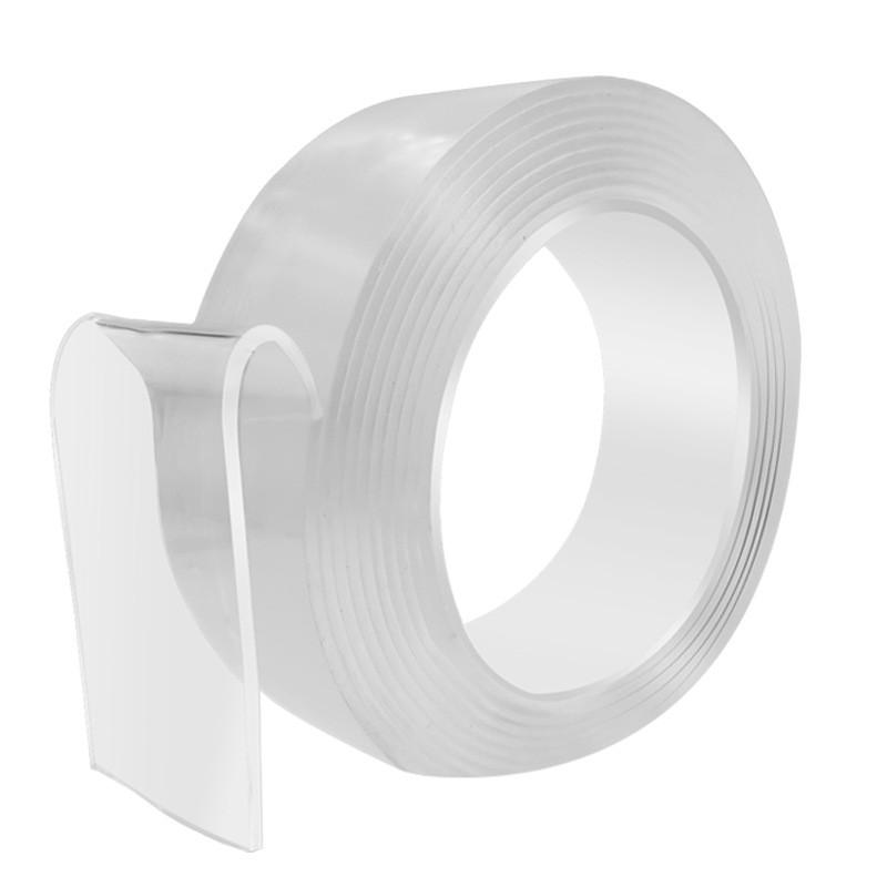 1/2/3/5 м Nano Tracsless двусторонняя лента прозрачная без следов многоразовая водонепроницаемая клейкая лента очищаемая домашняя Gekkotape