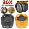 30X 36mm Magnifying Glass K9 Optical Lens Handheld Loupe for Watch Coin Stamp Jewelry Inspection