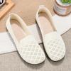 Летняя дышащая полая обувь для мам среднего и пожилого возраста с сетчатой подкладкой, мягкая подошва, мягкая поверхность, одна педаль, сандалии из мелкой сетки