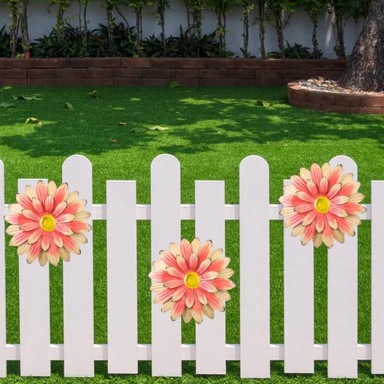 Home Beautification Stainless Beautiful 3D Effect Wall Fence Hanging Home Wall Decoration Home Wall Decoration