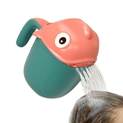 Милая креативная рыба-клоун Shamtoolpoo Cup Шампунь Ополаскиватель для мытья волос для младенцев Ополаскиватель для душа Ложка Чашка для ванной