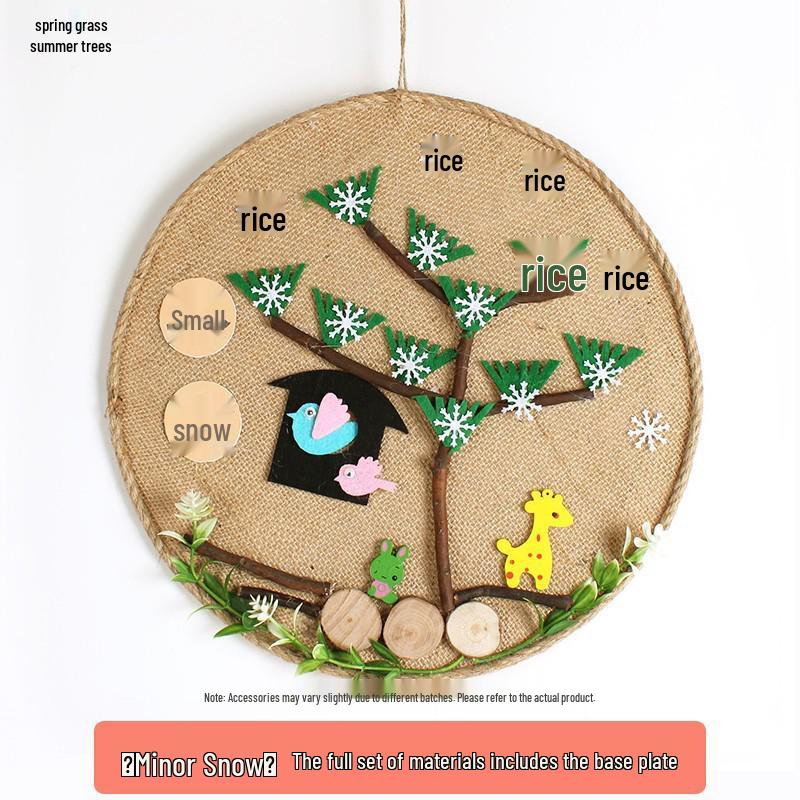 Children's Back-to-School Gift: DIY 24 Solar Terms Hemp Rope Craft Kit