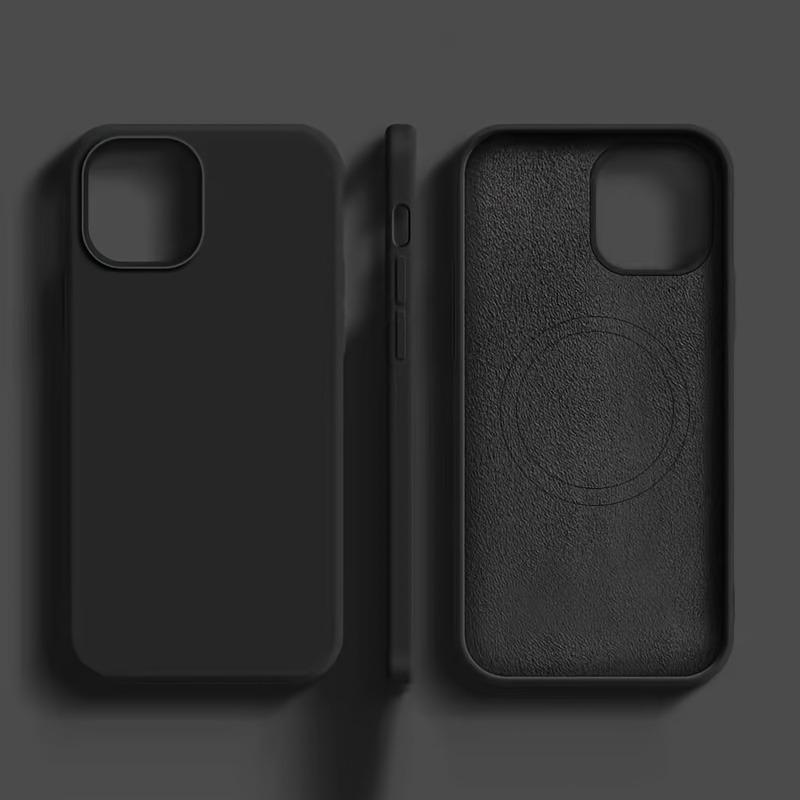 al Magnetic Phone Case For For Iphone 17 16 1 14 13 Pro Max 17Pro Liquid Silicone Cases For For Iphone17 1 Pro Max Soft Cover