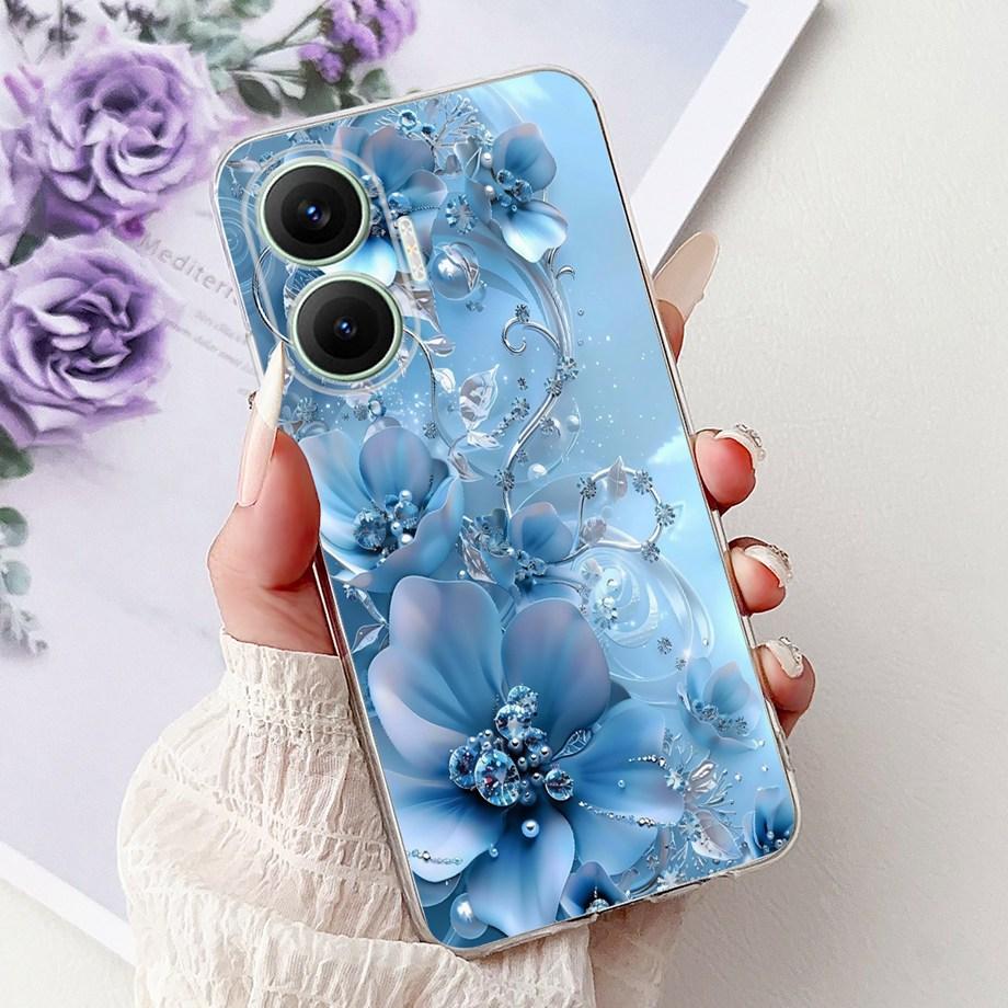 For Xiaomi Poco F7 Pro F7Ultra F6 Phone Case Dragon Love Heart Cartoon Pattern Back Cover For PocoF7 Soft Silicone TPU Bumper