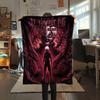 1PC Tokyo Ghoul Patterned Flannel Blanket Suitable For All Seasons For Home Decor Warmth And Comfort Gifts Holiday Present