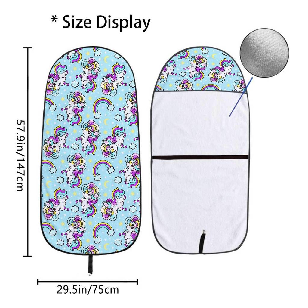 Universal Car Seat Towel Cover - All-Season Protector for Gym & Workout, Fits Front Seats