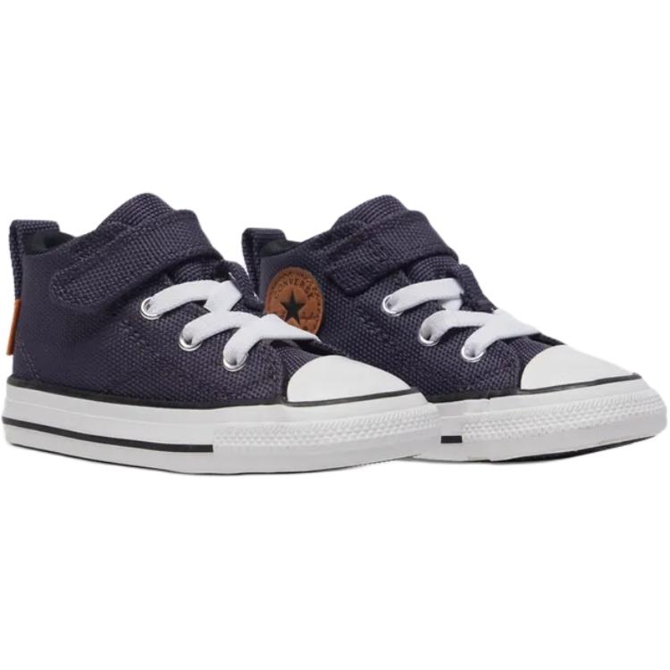 Converse All Star Comfortable Mid Top Walking Shoes Baby Shoes Purple A09321C