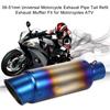 38-51mm Universal Motorcycle Exhaust Pipe Tail Refit Exhaust Muffler