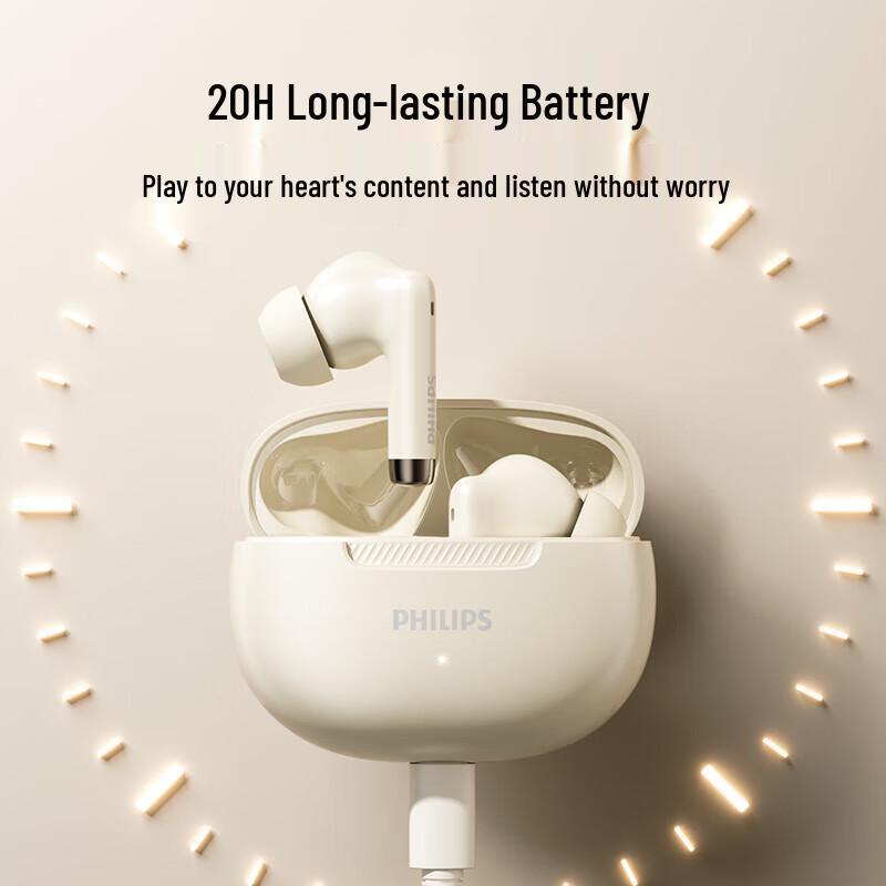 Philips TAT2020 Wireless In-Ear Bluetooth Earbuds