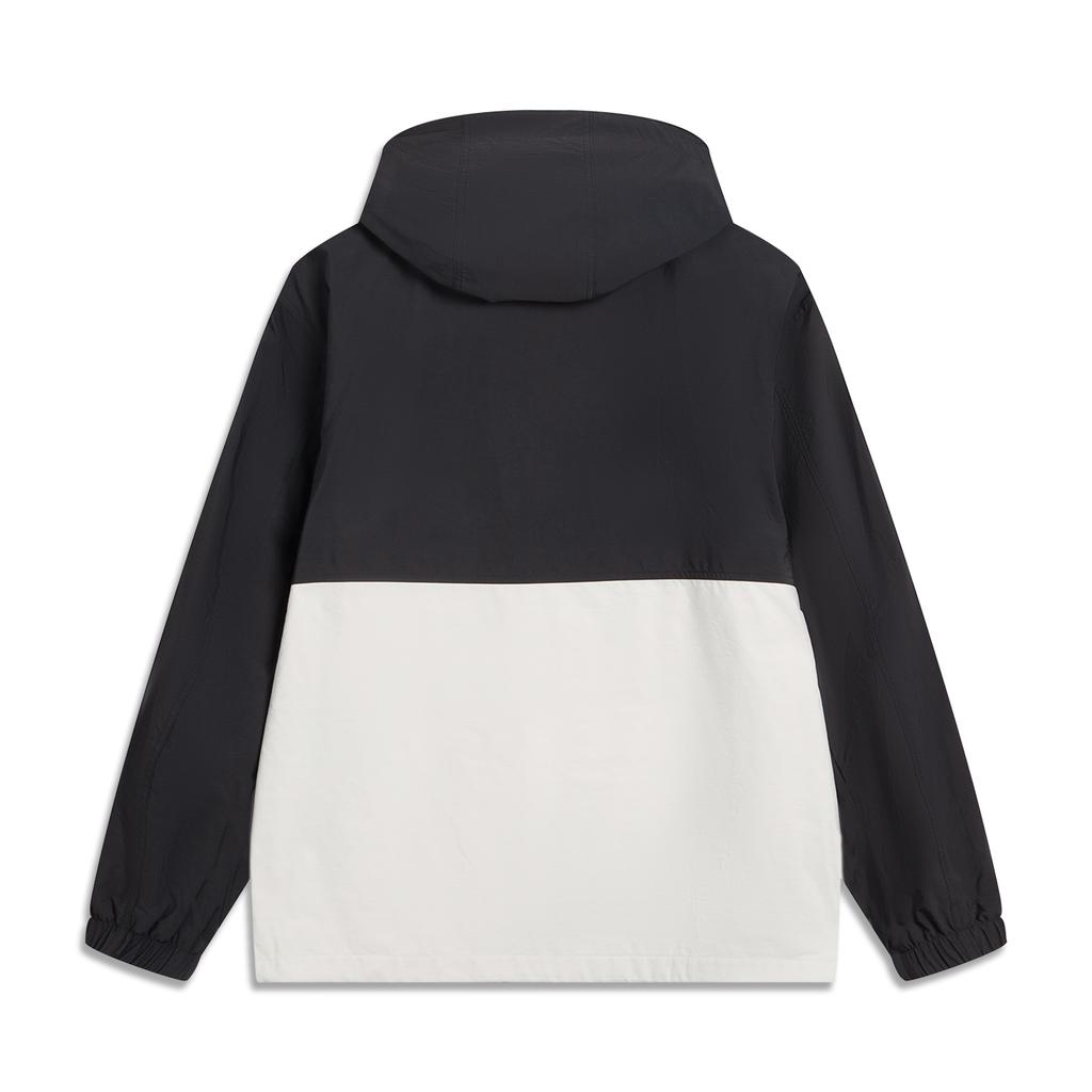 Li Ning Серия Спортивный Стиль Флис Подкладка Теплый Удобный Простой Толстовка на Молнии Повседневная Ветровка Мужская Верхняя Одежда AFDVG11-4