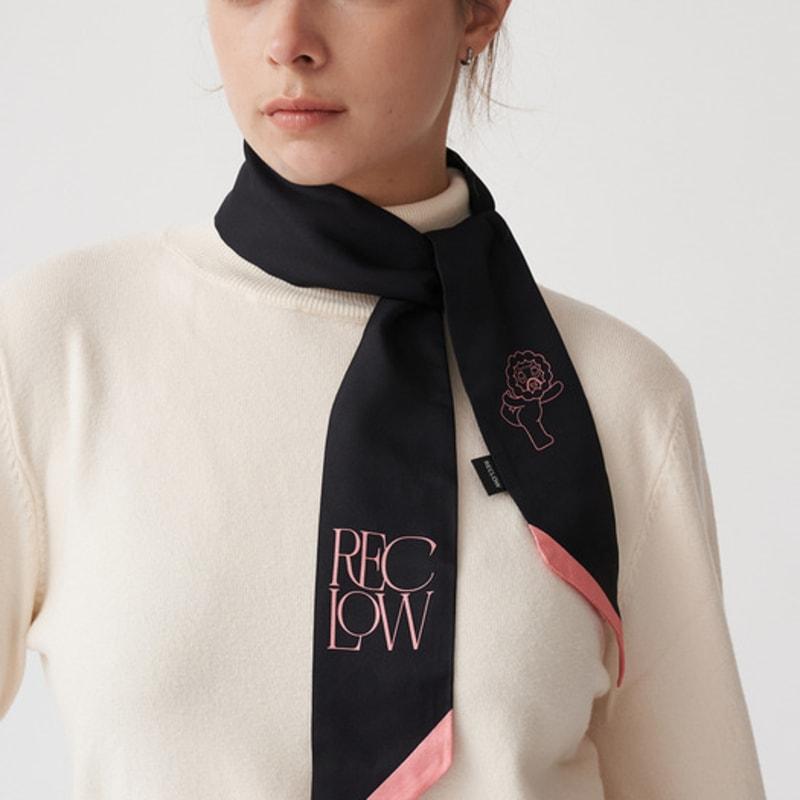 RECLOW [Reclow X Artnom] ART SHINE Long Scarf PINK