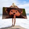 Мультяшный M-Monchhichi-S Полотенце Пляжное Ванное Быстросохнущее Легкое Портативное Сауна Кемпинг Бассейн Путешествие