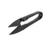 12pcs Black Yarn Scissors Carbon Steel Sewing Scissors Set Portable Thread Scissors  Household Use