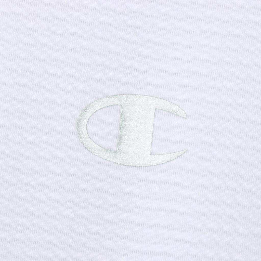 Длинная круглая футболка для волейбола с коротким рукавом и быстрым запахом One Point, белая [Champion], рукав, горловина, сушка, эластичность, антибактериальная, устойчивая,