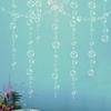1pc Decor Under The Sea Party Decorations Transparent Bubble Garlands Birthday Decoration Bday Hanging Streamer Beach Banner Underwater Backdrop Ocean