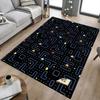 1pc Pacman Maze Adventure Carpet for Playroom Bedroom Living Room Sofa Home Decor,kids Game Area Rug Non-slip Floor Mat Y730140