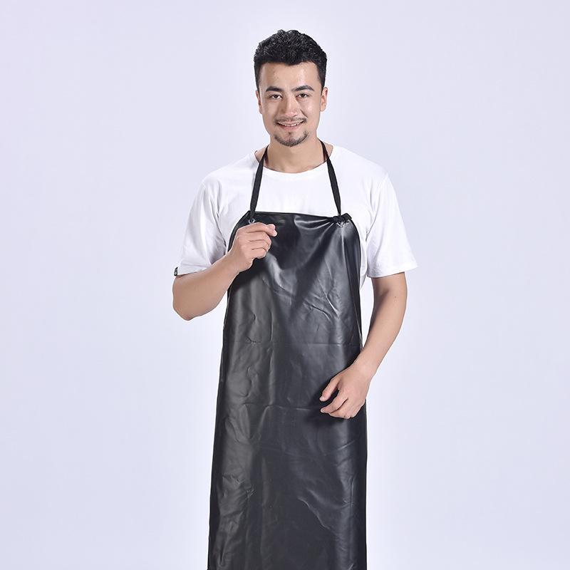 Фартуки из композитной ткани Оксфорд черного и красного цвета, водонепроницаемые, маслостойкие, кислото- и щелочестойкие, защитные принадлежности из ПВХ, новые