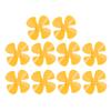 10Pcs 100mm 4 Blades Propeller DIY Toy Model Rotating Accessories with 2mm Hole XR‑150