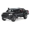 1/32 Модель пикапа Toyota Tacoma из сплава, со звуком и светом, инерционная, детская игрушка, коллекционный предмет, подарок на день рождения