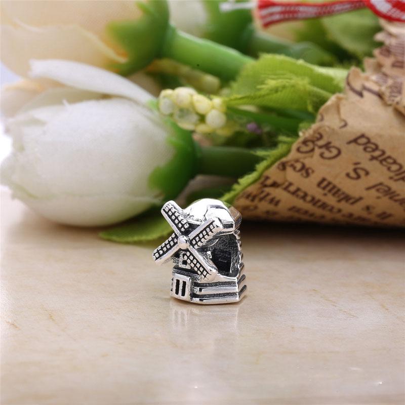 925 Sterling Silver Charm Beads Suitable for Ladies Bracelet DIY Jewelry