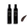 KIWABI Gray Hair Dye Shampoo Dark Brown Набор из 2-х цветных шампуней для седых волос