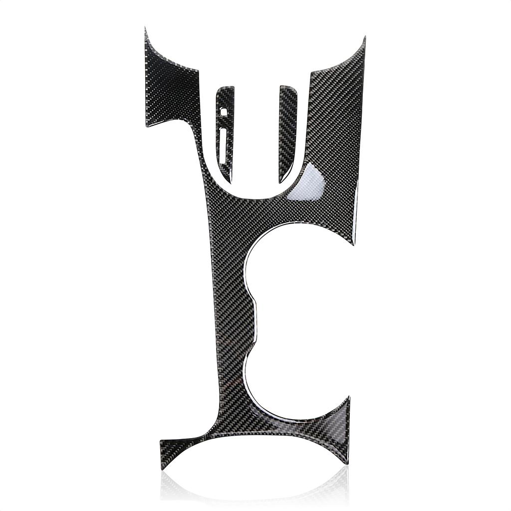 Carbon Fiber Car Gear Shift Panel Sticker Interior Trim Cover For Ford Mustang GT 2015 2016 2017 2018  