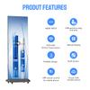 US EU Stock Removable Folding LED Indoor Poster Screen Display Media Playback Advertising Party P1.86 Floor Standing