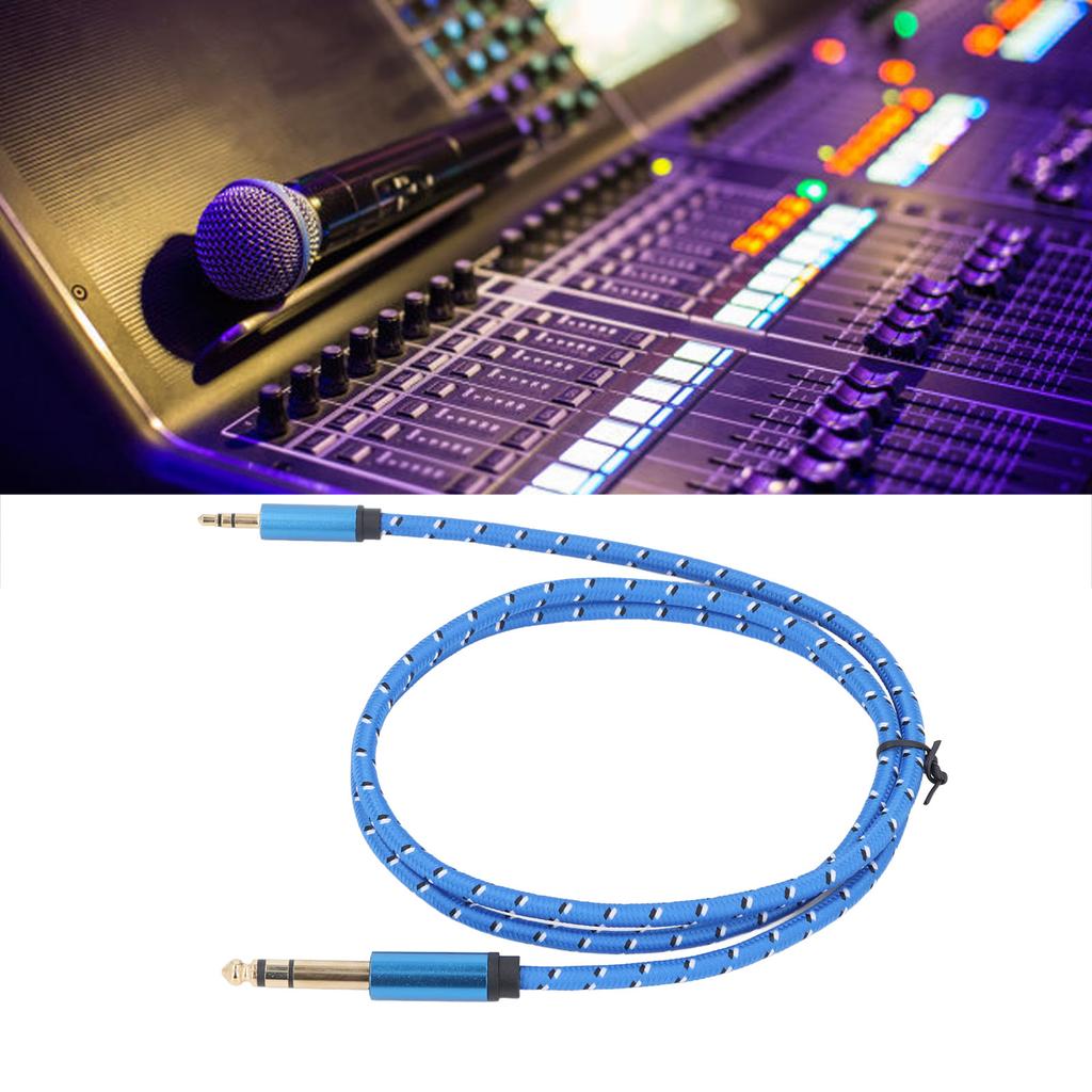 3,5 мм - 6,35 мм стерео кабель 1/4 - 1/8 двунаправленный звук для гитары домашнего кинотеатра устройства динамик 