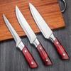 Кухонный нож из нержавеющей стали Нож шеф-повара Нож для мяса Фруктовый нож Кухонный нож Острый нож Охотничий нож Рыболовный нож