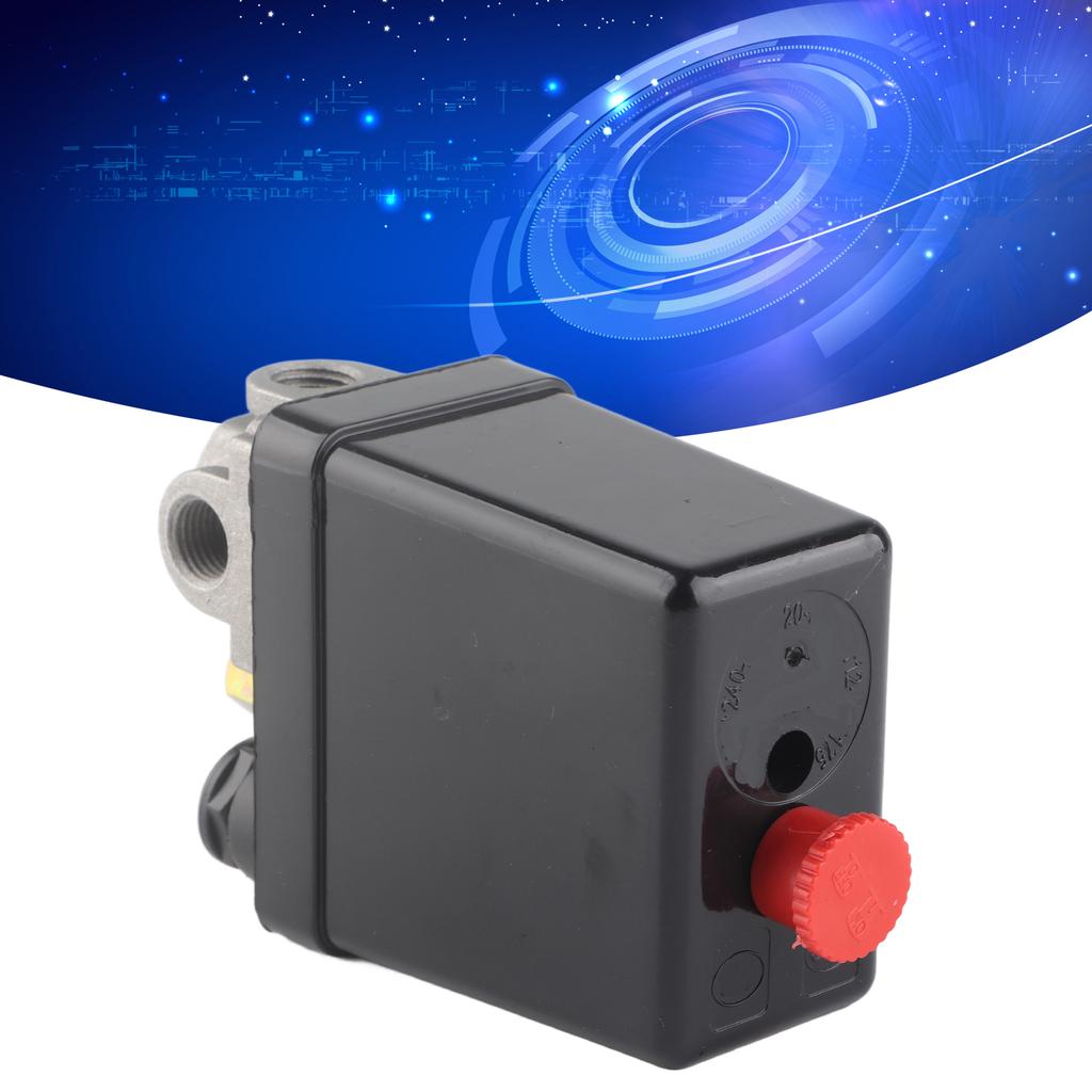 Реле давления для воздушного компрессора 4-ходовое регулируемое редукционный контрольный переключатель клапан