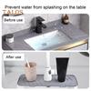 Накладка на смеситель Складной сливной TPR Прочный защитный коврик для столешницы для раковины для отеля