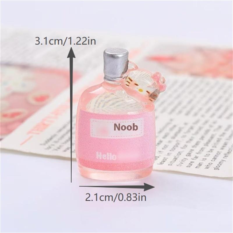 5 шт. Миниатюры для кукольного домика Модели бутылок для напитков Hello Kitty Кт Микроландшафтные украшения Декор Игрушки для ролевых игр DIY Аксессуары